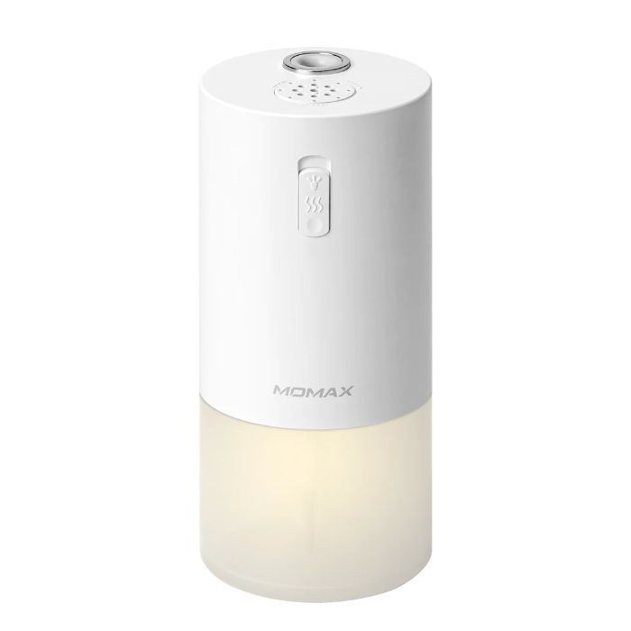 Shop and buy Momax HD5W Feel Mini Portable Aroma Diffuser with lamp Ultrasonic Humidifier Built-in Battery| Casefactorie® online with great deals and sales prices with fast and safe shipping. Casefactorie is the largest Singapore official authorised retailer for the largest collection of mobile premium accessories .