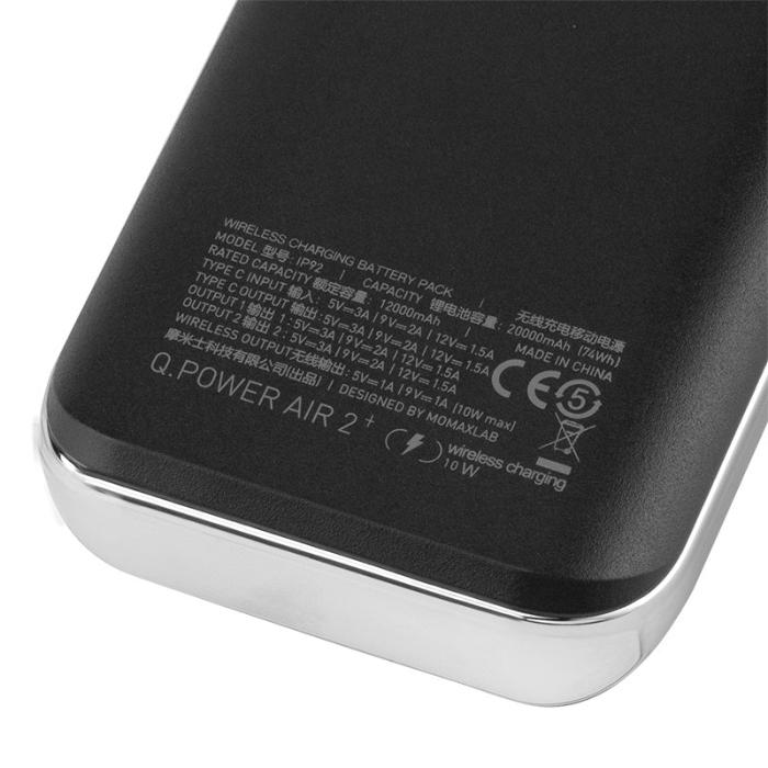 Shop and buy Momax IP92D Q.POWER AIR 2+ 20000mAh WIRELESS POWER BANK| Casefactorie® online with great deals and sales prices with fast and safe shipping. Casefactorie is the largest Singapore official authorised retailer for the largest collection of mobile premium accessories.