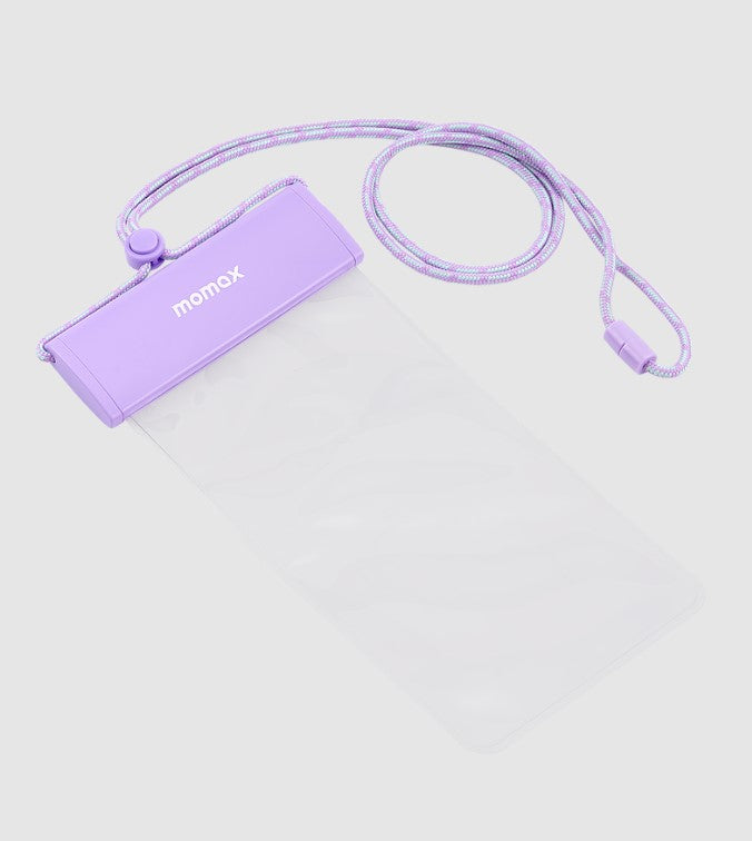 Shop and buy Momax SR25 Waterproof Pouch Universal with Neck Strap Allow Face and Touch ID Double ZipLock| Casefactorie® online with great deals and sales prices with fast and safe shipping. Casefactorie is the largest Singapore official authorised retailer for the largest collection of mobile premium accessories .