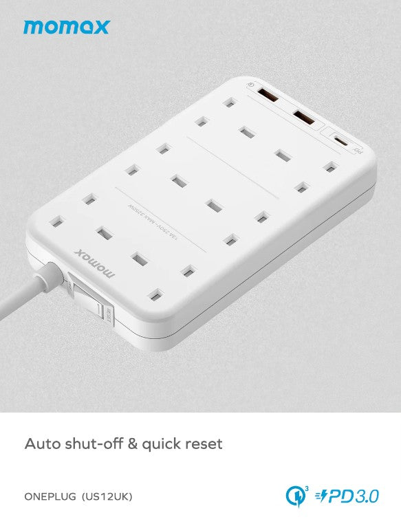 Shop and buy Momax US12 ONEPLUG 6-Outlet Cube Extension Socket with USB Fast Charging PD3.0 Safe reliable| Casefactorie® online with great deals and sales prices with fast and safe shipping. Casefactorie is the largest Singapore official authorised retailer for the largest collection of mobile premium accessories.