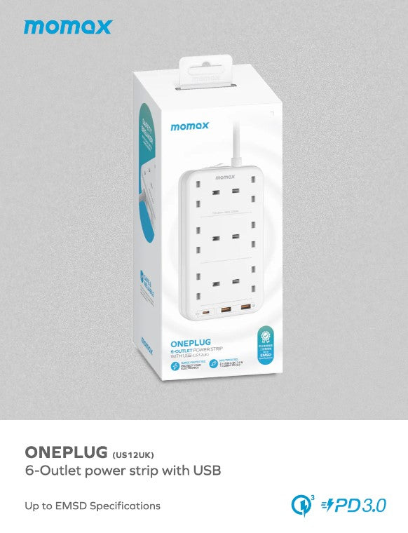 Shop and buy Momax US12 ONEPLUG 6-Outlet Cube Extension Socket with USB Fast Charging PD3.0 Safe reliable| Casefactorie® online with great deals and sales prices with fast and safe shipping. Casefactorie is the largest Singapore official authorised retailer for the largest collection of mobile premium accessories.