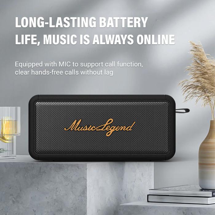 Shop and buy Music Legend T18 HiFi Portable Speaker Long-Lasting Battery, TWS Bluetooth 5.3, Dual Speakers| Casefactorie® online with great deals and sales prices with fast and safe shipping. Casefactorie is the largest Singapore official authorised retailer for the largest collection of mobile premium accessories.