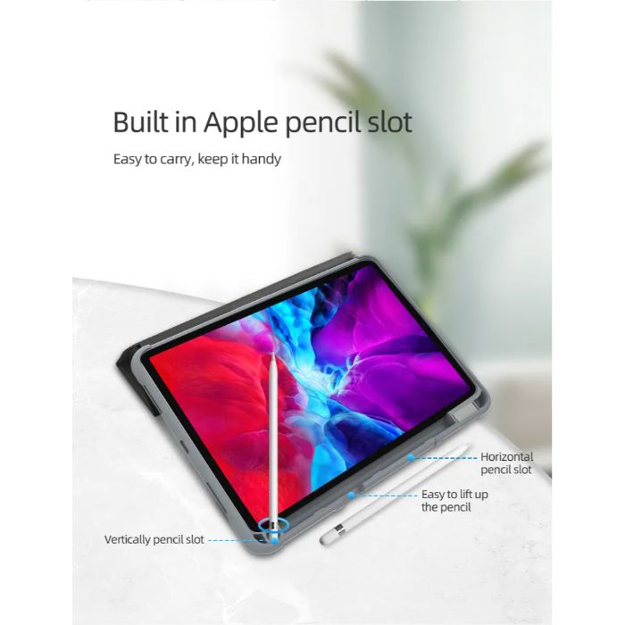 Shop and buy Mutural Yaxing Series Rugged Folio Case for iPad Pro 11" (2020/2021) with Pencil Holder| Casefactorie® online with great deals and sales prices with fast and safe shipping. Casefactorie is the largest Singapore official authorised retailer for the largest collection of mobile premium accessories.