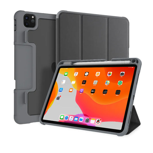 Shop and buy Mutural Yaxing Series Rugged Folio Case for iPad Pro 11" (2020/2021) with Pencil Holder| Casefactorie® online with great deals and sales prices with fast and safe shipping. Casefactorie is the largest Singapore official authorised retailer for the largest collection of mobile premium accessories.