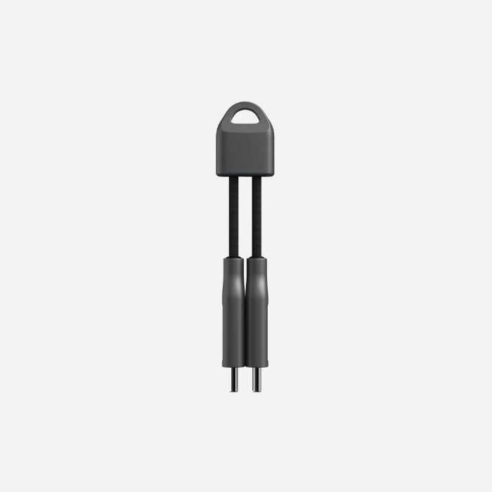 Shop and buy NOMAD ChargeKey USB-C to USB-C Data Charge Cable Durable Braided Nylon Cable Electroplated Zinc Cable Tips| Casefactorie® online with great deals and sales prices with fast and safe shipping. Casefactorie is the largest Singapore official authorised retailer for the largest collection of mobile premium accessories.