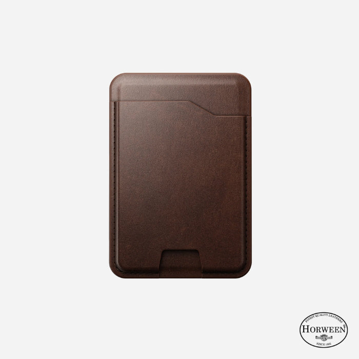 NOMAD Leather Mag Wallet with Find My Tracking by Horween® Leather