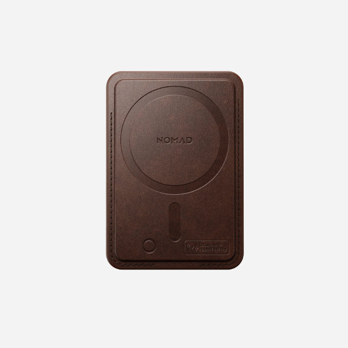 NOMAD Leather Mag Wallet with Find My Tracking by Horween® Leather