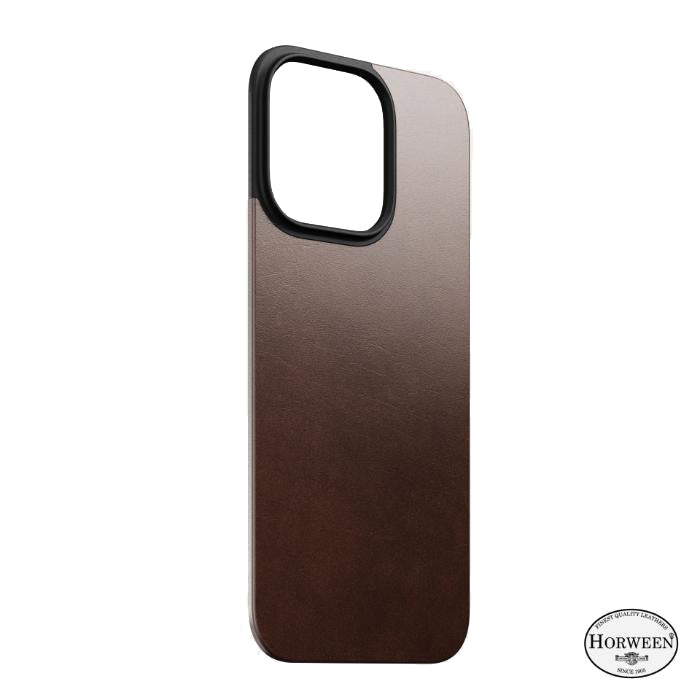 NOMAD Magnetic Leather Back Case for iPhone 16 Pro 6.3
