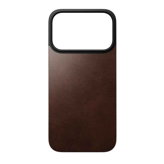 NOMAD Magnetic Leather Back Case for iPhone 17 Pro 6.3" (2025) by Horween® Leather