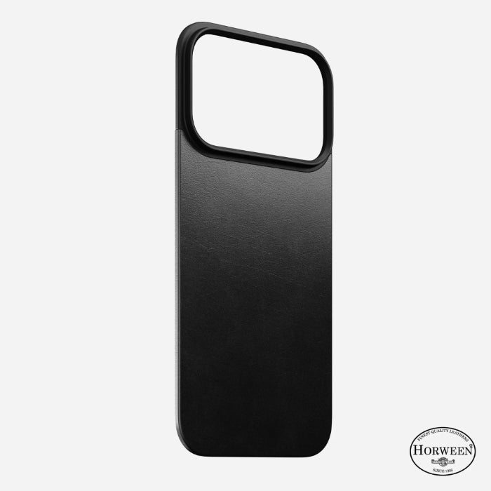 NOMAD Magnetic Leather Back Case for iPhone 17 Pro 6.3" (2025) by Horween® Leather