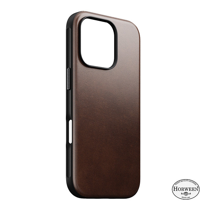 Shop and buy NOMAD Modern Leather Case for iPhone 16 Pro 6.3" (2024) By Horween Leather Shockproof Magnetic| Casefactorie® online with great deals and sales prices with fast and safe shipping. Casefactorie is the largest Singapore official authorised retailer for the largest collection of mobile premium accessories.