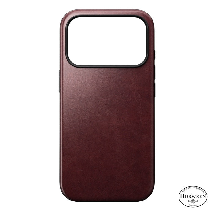 NOMAD Modern Leather Case for iPhone 17 Pro 6.3" (2025) by Horween® Leather