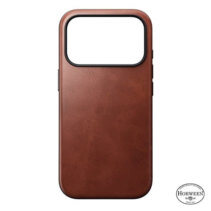 NOMAD Modern Leather Case for iPhone 17 Pro 6.3" (2025) by Horween® Leather