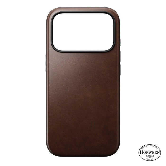 NOMAD Modern Leather Case for iPhone 17 Pro 6.3" (2025) by Horween® Leather