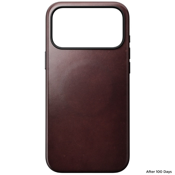 NOMAD Modern Leather Case for iPhone 17 Pro Max 6.9" (2025) by Horween® Leather