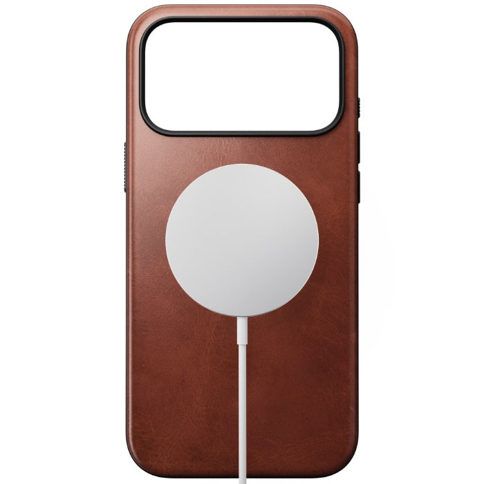 NOMAD Modern Leather Case for iPhone 17 Pro Max 6.9" (2025) by Horween® Leather
