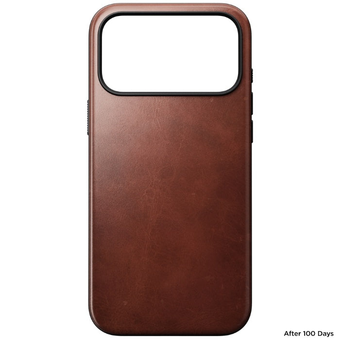 NOMAD Modern Leather Case for iPhone 17 Pro Max 6.9" (2025) by Horween® Leather