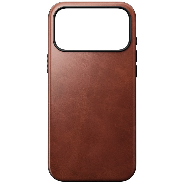 NOMAD Modern Leather Case for iPhone 17 Pro Max 6.9" (2025) by Horween® Leather