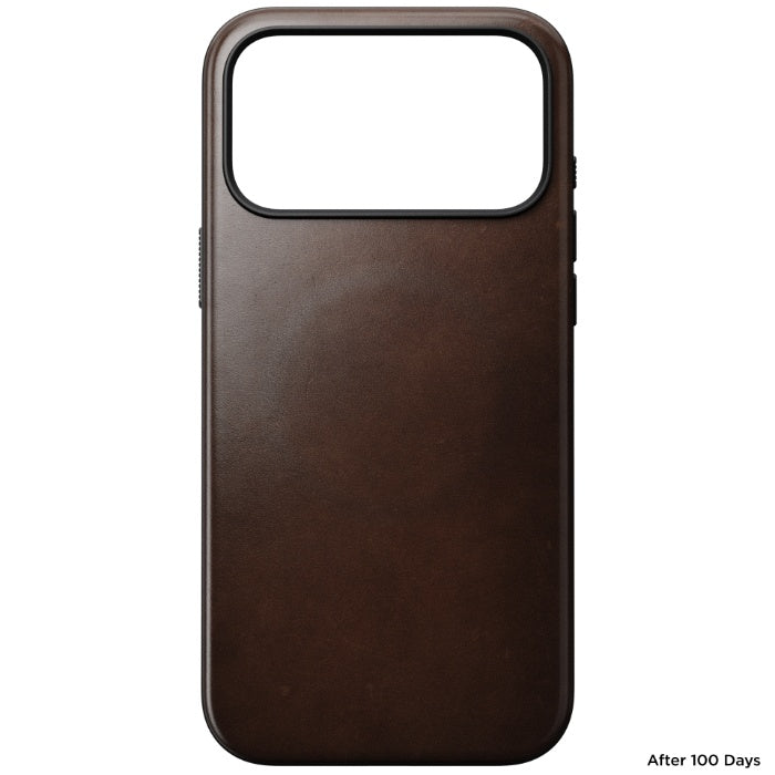 NOMAD Modern Leather Case for iPhone 17 Pro Max 6.9" (2025) by Horween® Leather