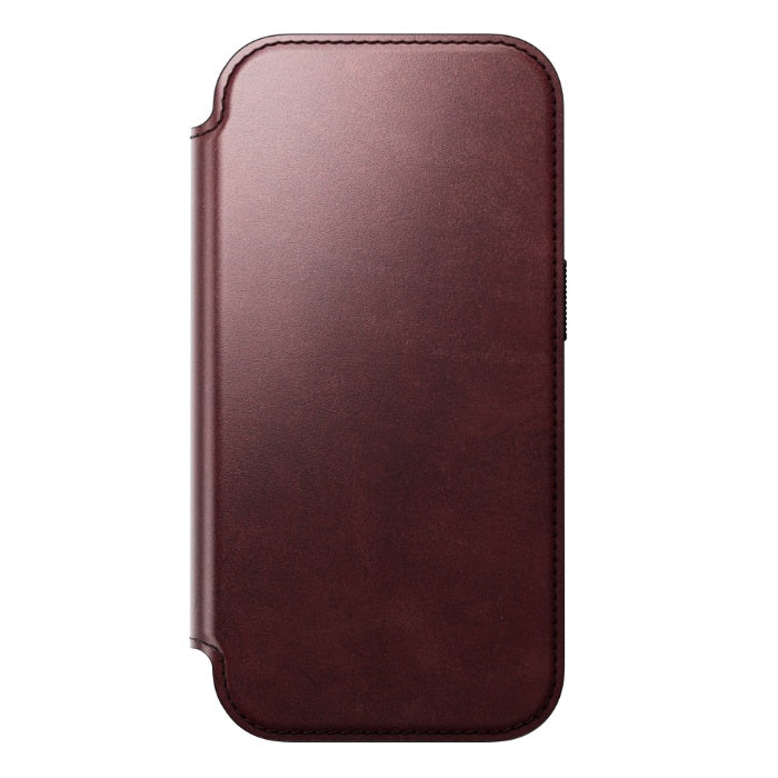 NOMAD Modern Leather Folio Case for iPhone 17 Pro 6.3" (2025) by Horween® Leather