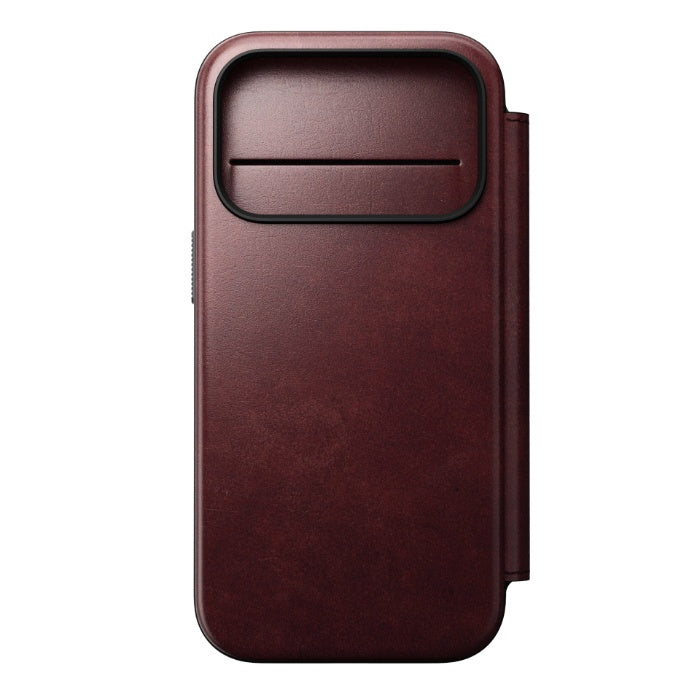 NOMAD Modern Leather Folio Case for iPhone 17 Pro 6.3