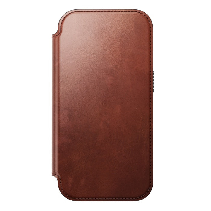 NOMAD Modern Leather Folio Case for iPhone 17 Pro 6.3" (2025) by Horween® Leather
