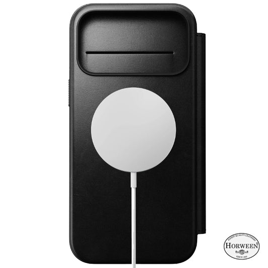 NOMAD Modern Leather Folio Case for iPhone 17 Pro Max 6.9" (2025) by Horween® Leather