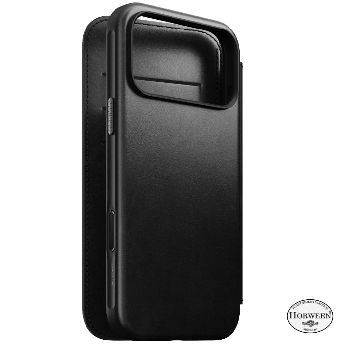 NOMAD Modern Leather Folio Case for iPhone 17 Pro Max 6.9" (2025) by Horween® Leather