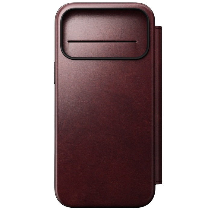 NOMAD Modern Leather Folio Case for iPhone 17 Pro Max 6.9" (2025) by Horween® Leather