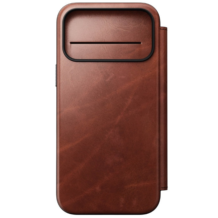 NOMAD Modern Leather Folio Case for iPhone 17 Pro Max 6.9" (2025) by Horween® Leather