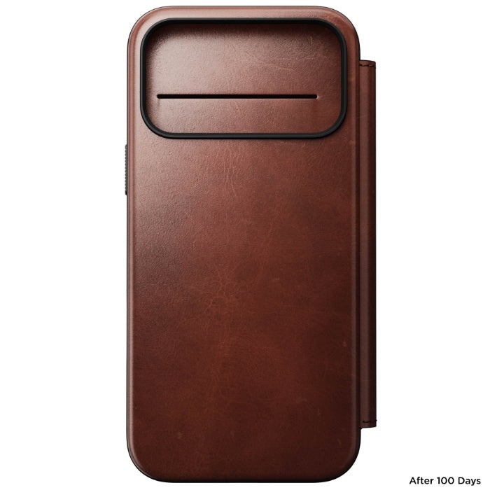 NOMAD Modern Leather Folio Case for iPhone 17 Pro Max 6.9" (2025) by Horween® Leather
