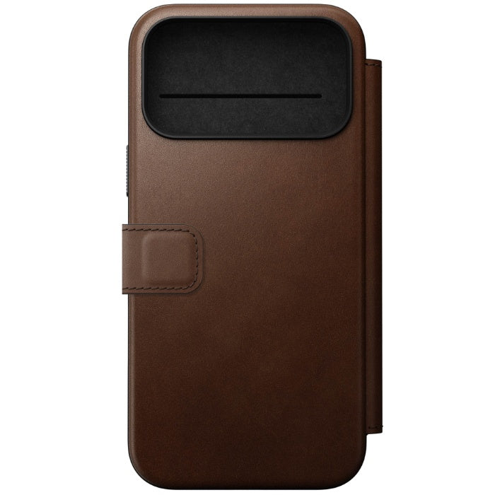 NOMAD Modern Leather Folio Case for iPhone 17 Pro Max 6.9" (2025) by Nomad Leather