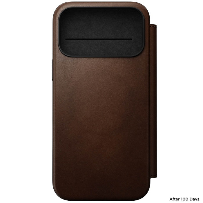 NOMAD Modern Leather Folio Case for iPhone 17 Pro Max 6.9" (2025) by Nomad Leather