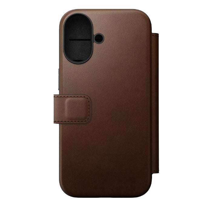 NOMAD Modern Leather Folio Case for iPhone 17 6.3" (2025) by Nomad Leather