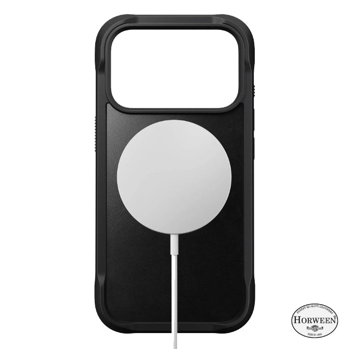 NOMAD Rugged Leather Case for iPhone 17 Pro 6.3" (2025) by Horween® Leather