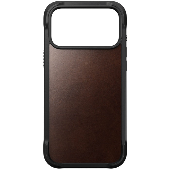 NOMAD Rugged Leather Case for iPhone 17 Pro 6.3" (2025) by Horween® Leather