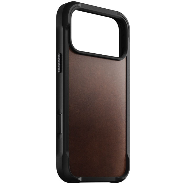 NOMAD Rugged Leather Case for iPhone 17 Pro 6.3" (2025) by Horween® Leather