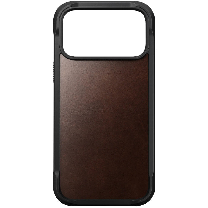 NOMAD Rugged Leather Case for iPhone 17 Pro Max 6.9" (2025) by Horween® Leather
