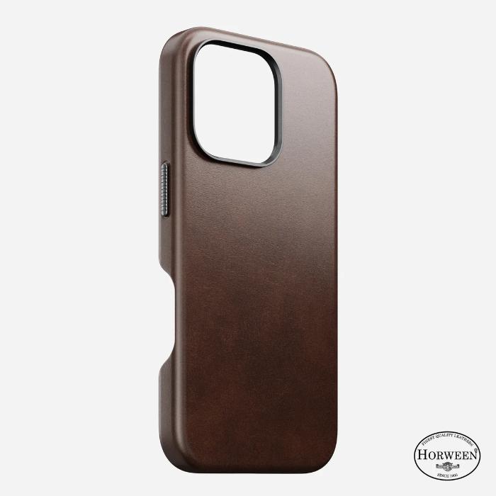 Shop and buy NOMAD Traditional Leather Case iPhone 16 Pro 6.3" (2024) Horween Leather Seamless full-wrap leather| Casefactorie® online with great deals and sales prices with fast and safe shipping. Casefactorie is the largest Singapore official authorised retailer for the largest collection of mobile premium accessories.