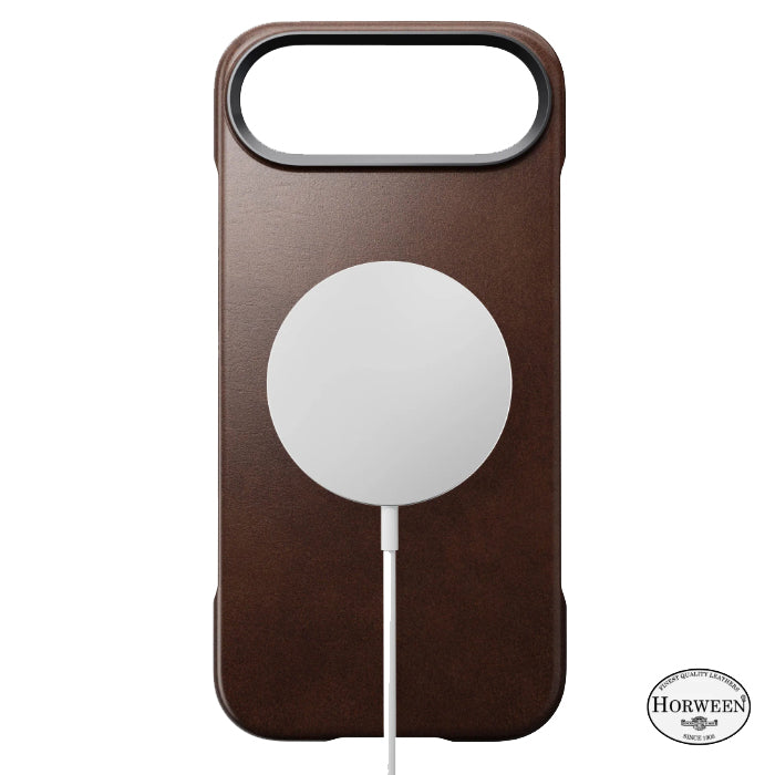 NOMAD Traditional Leather Case for iPhone Air 6.5" (2025) by Horween® Leather