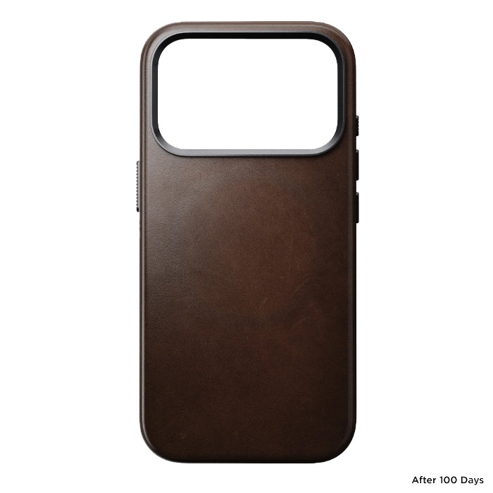 NOMAD Traditional Leather Case for iPhone 17 Pro 6.3" (2025) by Horween® Leather