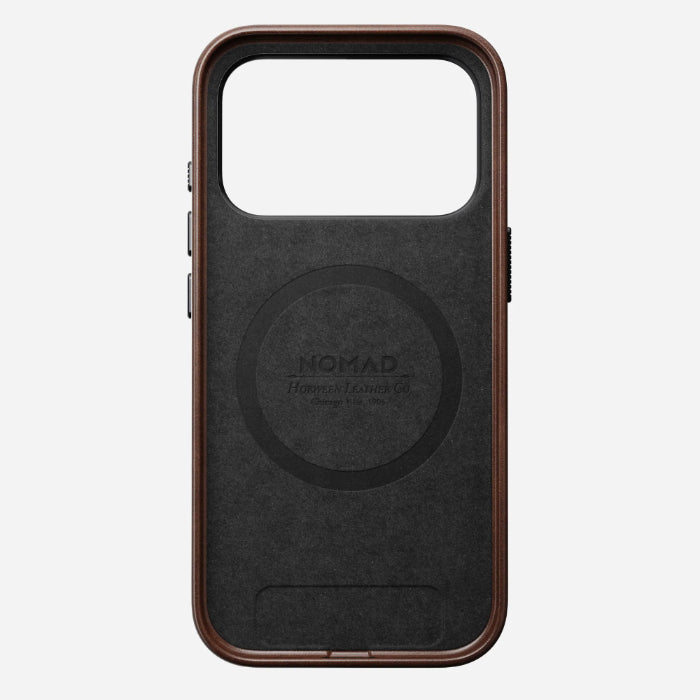 NOMAD Traditional Leather Case for iPhone 17 Pro 6.3" (2025) by Horween® Leather