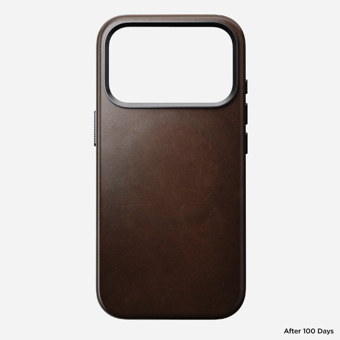 NOMAD Traditional Leather Case for iPhone 17 Pro 6.3" (2025) by Horween® Leather