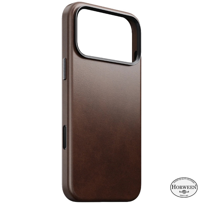 NOMAD Traditional Leather Case for iPhone 17 Pro Max 6.9" (2025) by Horween® Leather