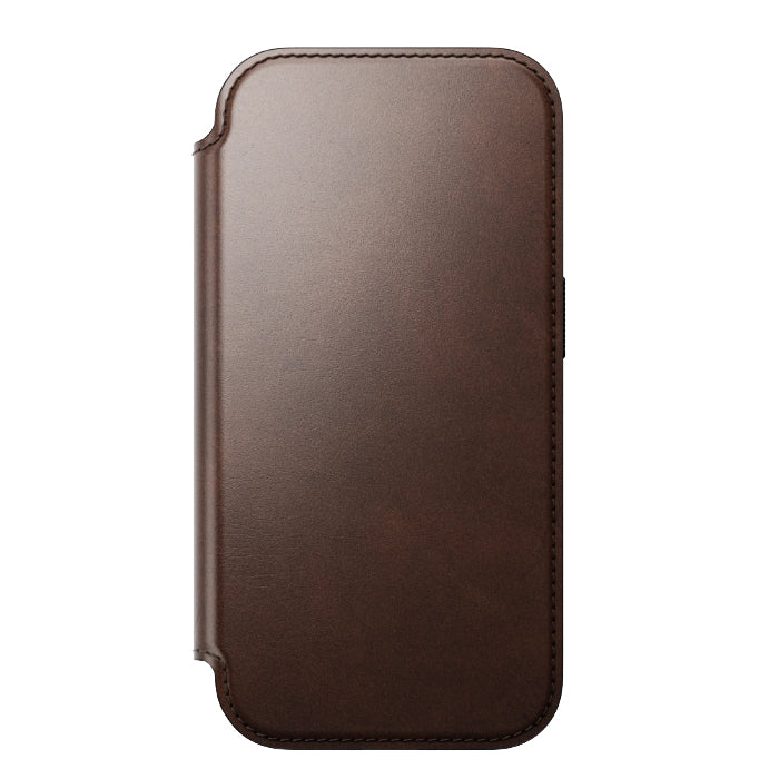 NOMAD Modern Leather Folio Case for iPhone 17 Pro 6.3" (2025) by Horween® Leather