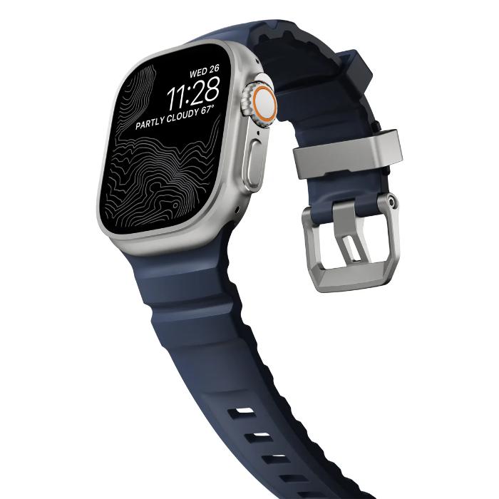 Shop and buy Nomad Rocky Point Band for Apple Watch Ultra Ultra 2 49mm/45mm/44mm/42mm Waterproof Lightweight| Casefactorie® online with great deals and sales prices with fast and safe shipping. Casefactorie is the largest Singapore official authorised retailer for the largest collection of mobile premium accessories.