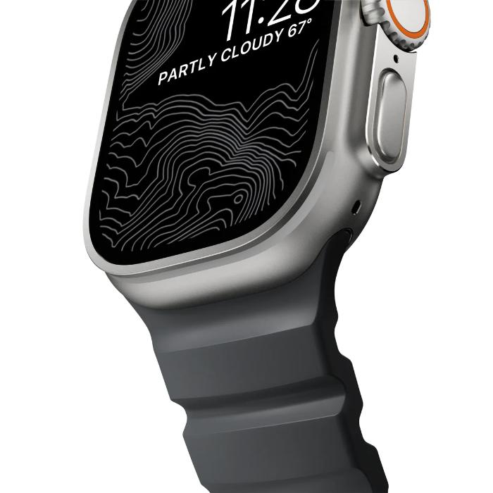 Shop and buy Nomad Rocky Point Band for Apple Watch Ultra Ultra 2 49mm/45mm/44mm/42mm Waterproof Lightweight| Casefactorie® online with great deals and sales prices with fast and safe shipping. Casefactorie is the largest Singapore official authorised retailer for the largest collection of mobile premium accessories.