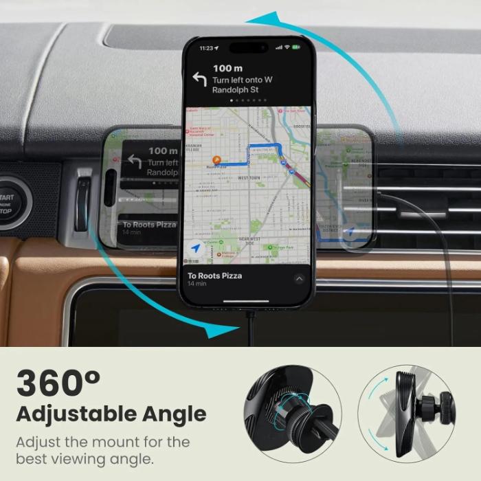 Shop and buy PITAKA MagEZ Car Mount Pro 2 Universal Car Mount Charger 15W Magnetic Wireless Charging| Casefactorie® online with great deals and sales prices with fast and safe shipping. Casefactorie is the largest Singapore official authorised retailer for the largest collection of mobile premium accessories.