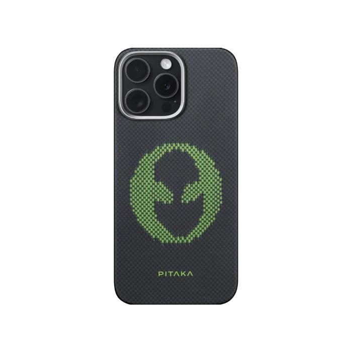 Shop and buy PITAKA Tactile Woven Aries Case iPhone 16 Pro 6.3" (2024) Unique textured finish Glow in the Dark| Casefactorie® online with great deals and sales prices with fast and safe shipping. Casefactorie is the largest Singapore official authorised retailer for the largest collection of mobile premium accessories.