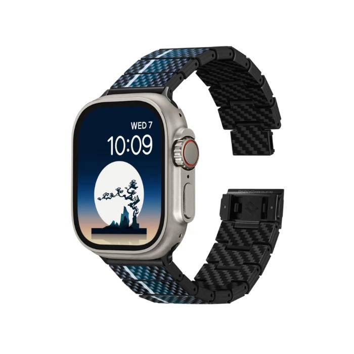 Shop and buy PITAKA Weaving+ Limited Edition Poetry of Things ChromaCarbon Watch Band for Apple Watch All Sizes| Casefactorie® online with great deals and sales prices with fast and safe shipping. Casefactorie is the largest Singapore official authorised retailer for the largest collection of mobile premium accessories.